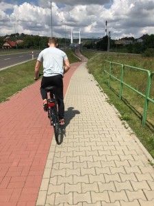 Велодорожки в Польше, Перемышле. Мост